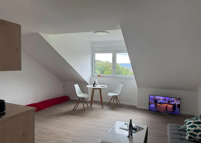 Cosy Mit Fernblick Daire